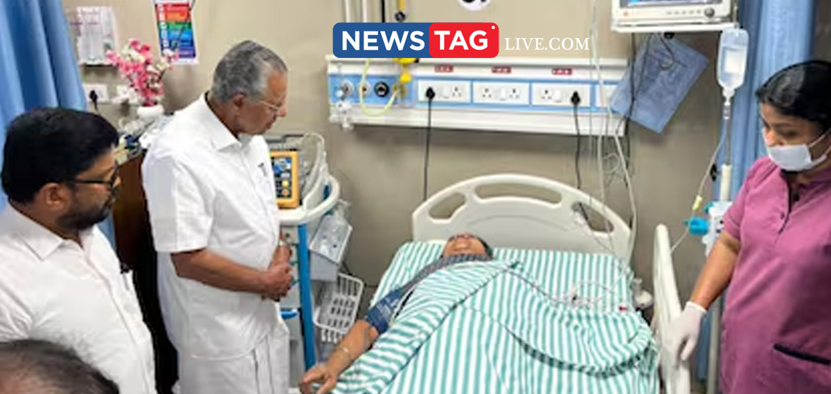 Minister Veena George hospitalised after she faced KSU protes