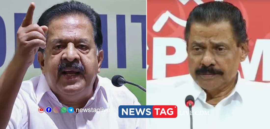 Ramesh Chennithala and MV Govindan