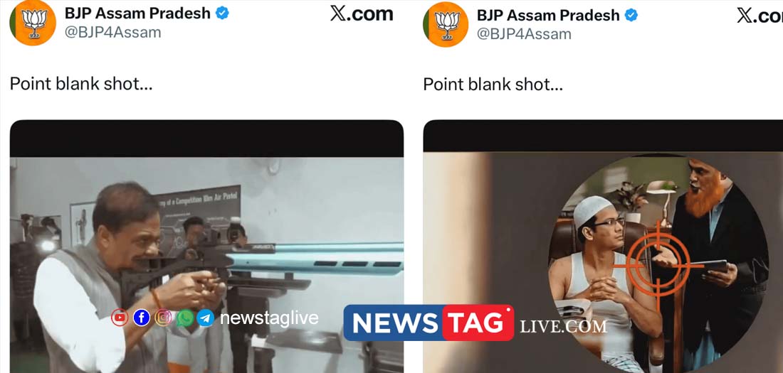 CM Himanta Biswa Sarma firing at Muslims