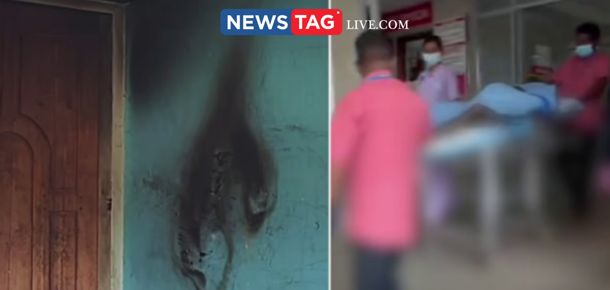 man committed suicide attempt after wife arrested in theft case