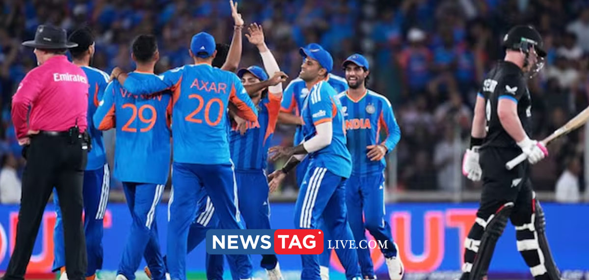 India won T20 WC by neats NewZealand