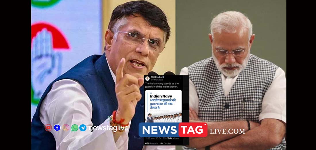 Pavan Khera and Modi