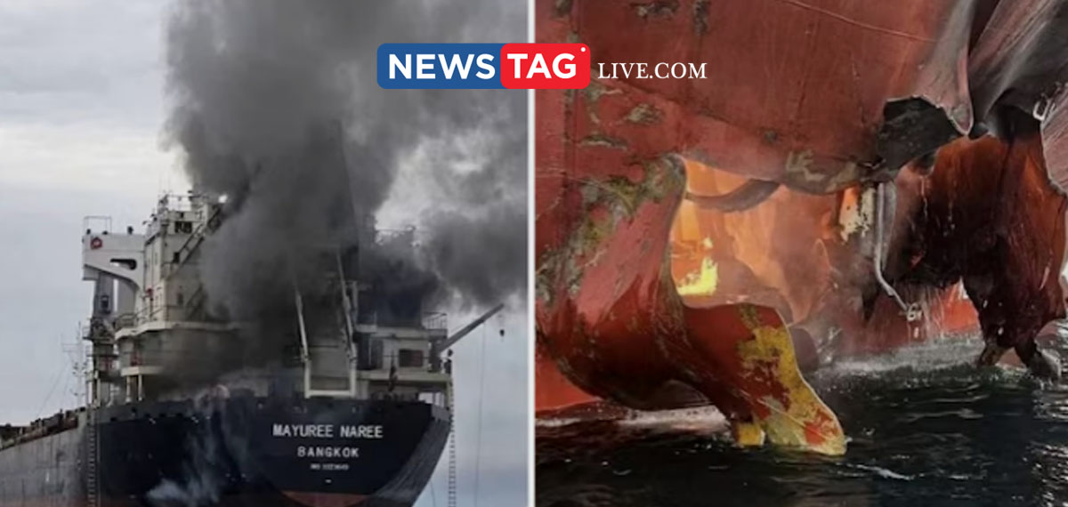 cargo ship headed to India attacked in Hormuz