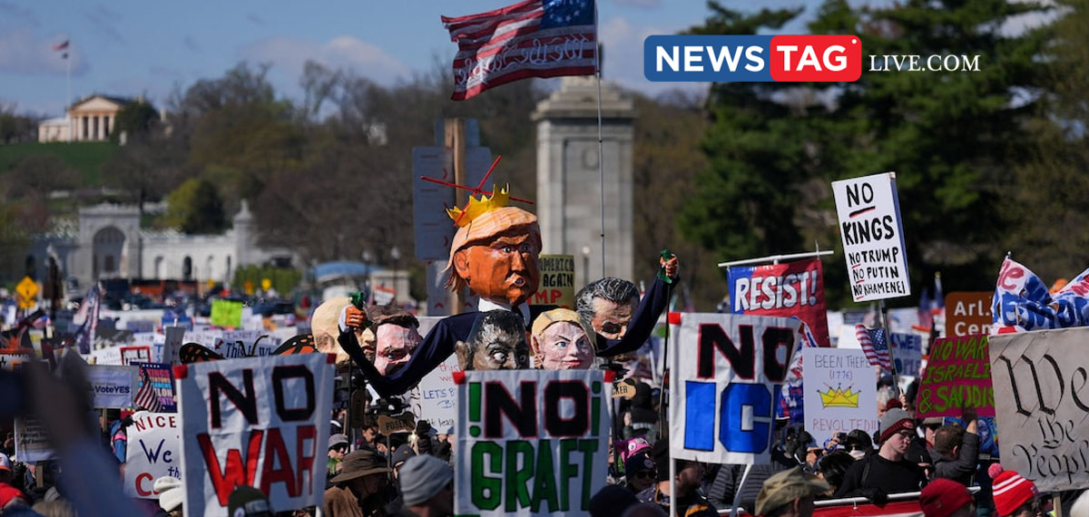 millions joins NO KINGS protest against war in Iran and Trumps policies