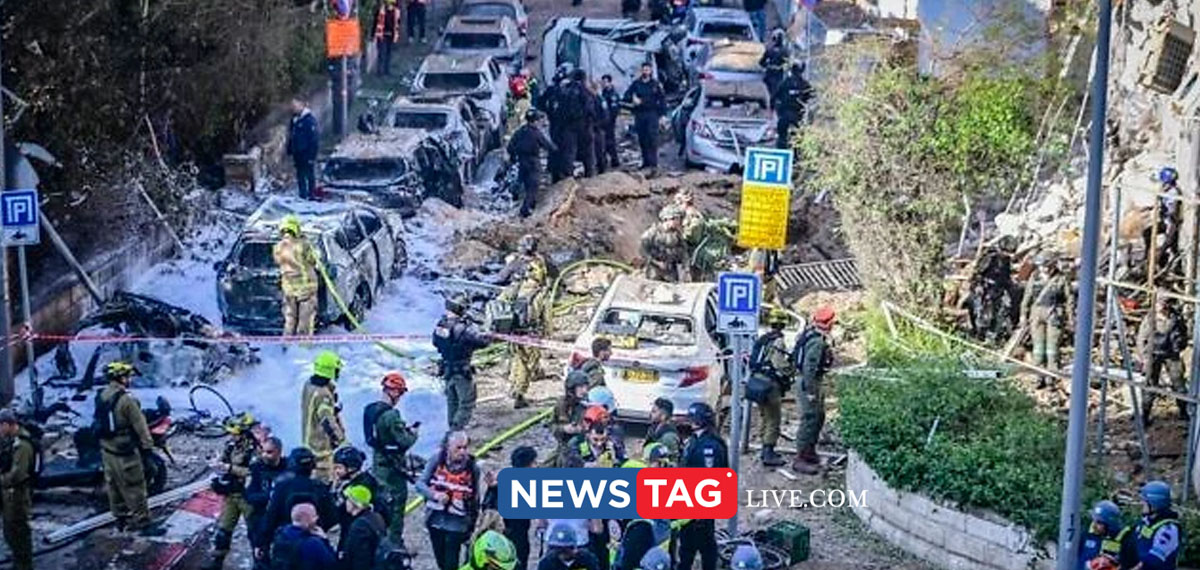 one woman killed and many injured in Israel in missile attack