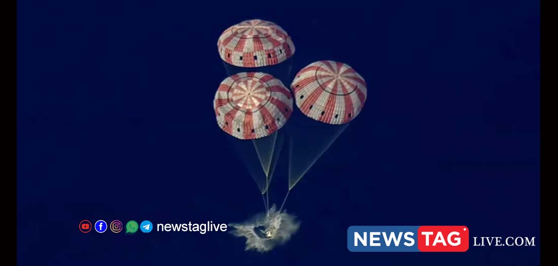 Artemis II splash down