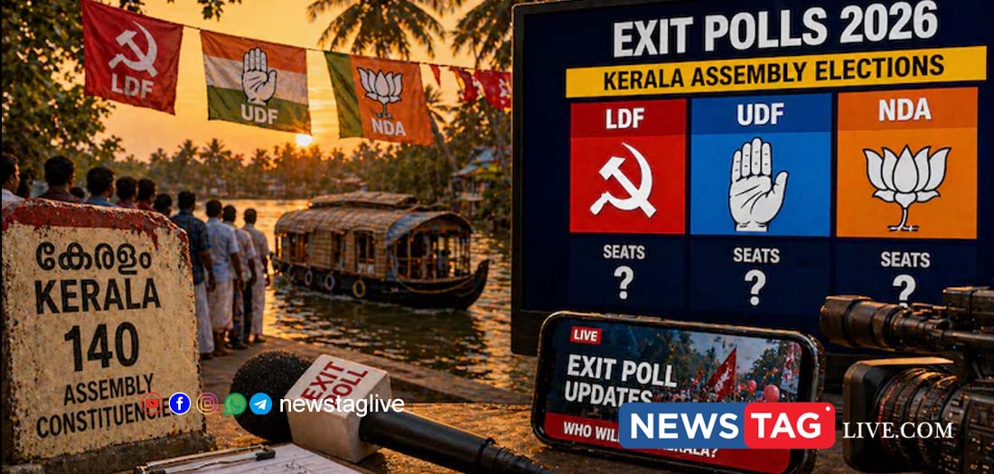 Kerala exit poll 2026 result live today