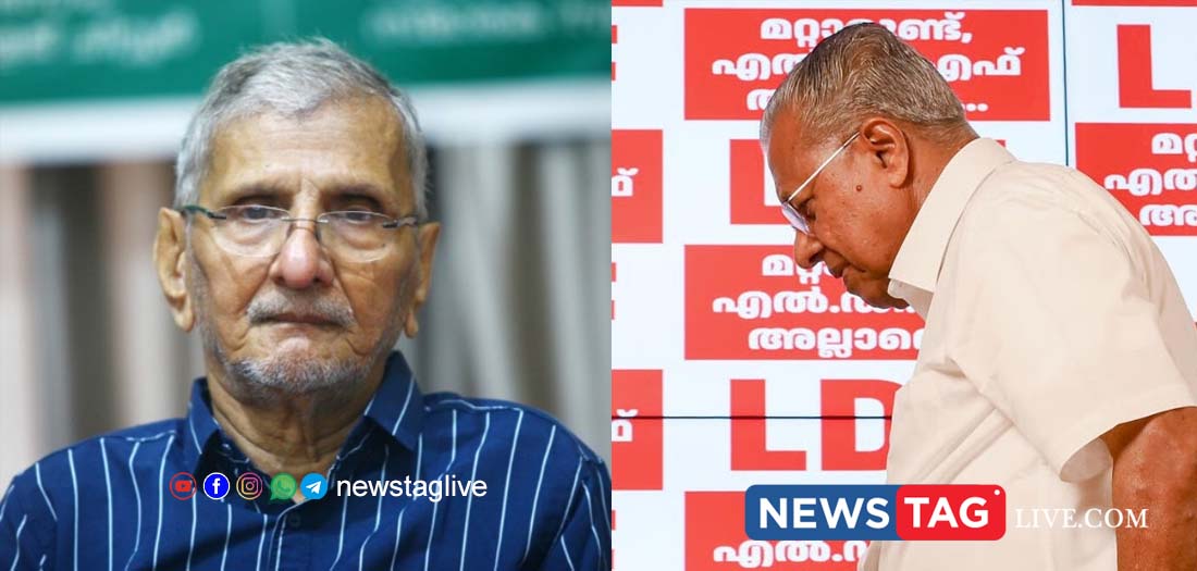 NS Madhavan and Pinarayi Vijayan