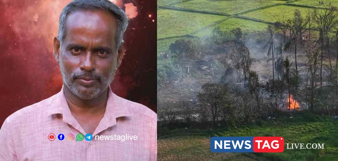 Thrissur fire cracker accident satheesh