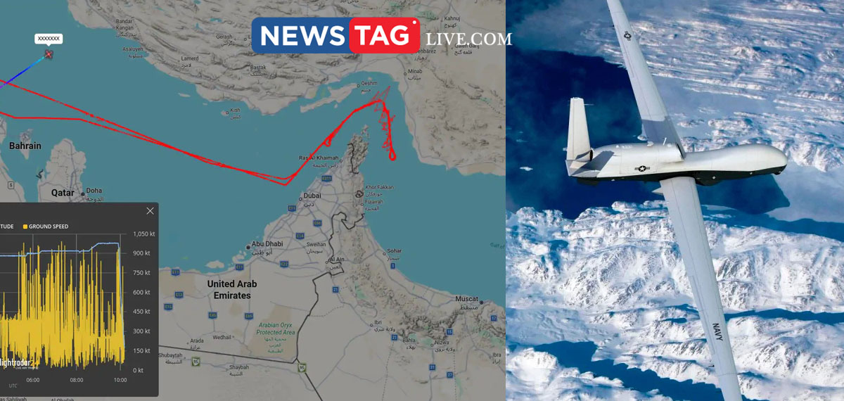 US Navy surveillance drone MQ-4C Triton went missing over Hormuz