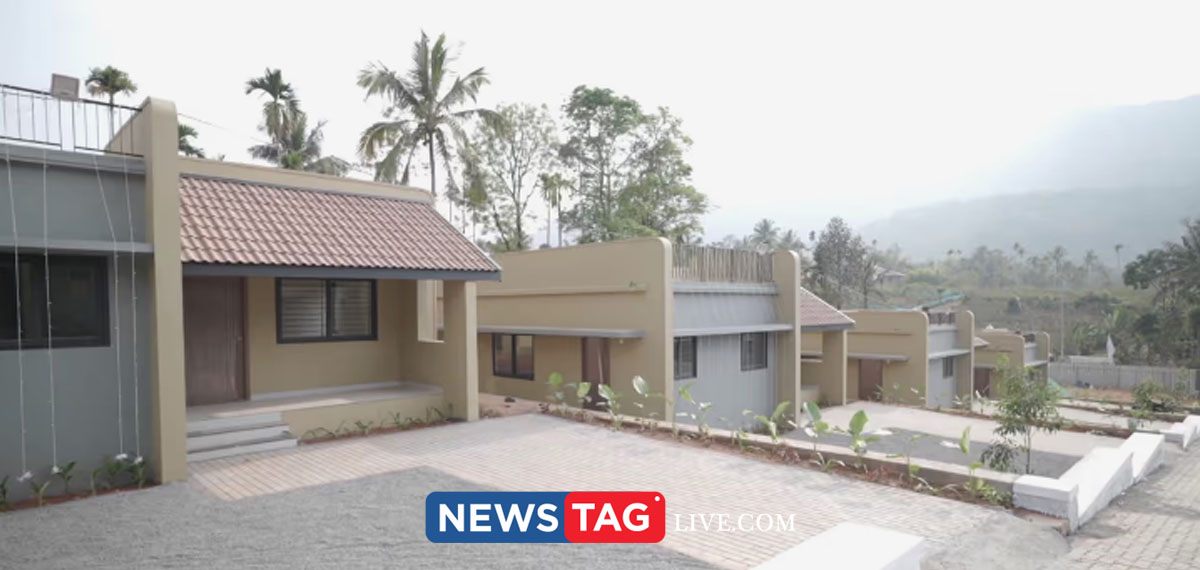 housewarming of houses for Mundai Chooralmala landslide victims built by IUML today