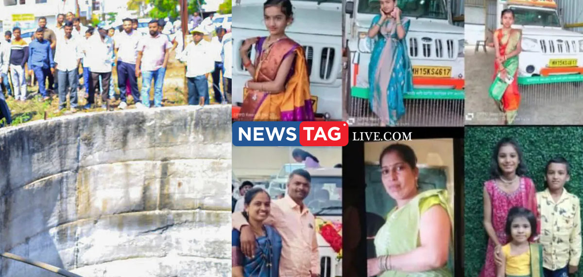 nine member family dies after their car plunged in to well