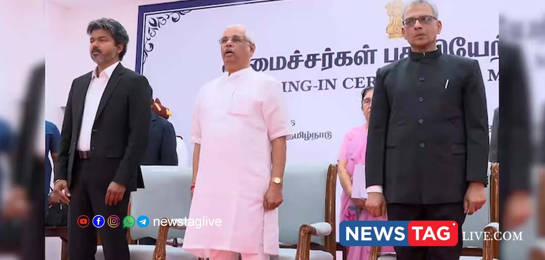 VIJAY SWEARING IN