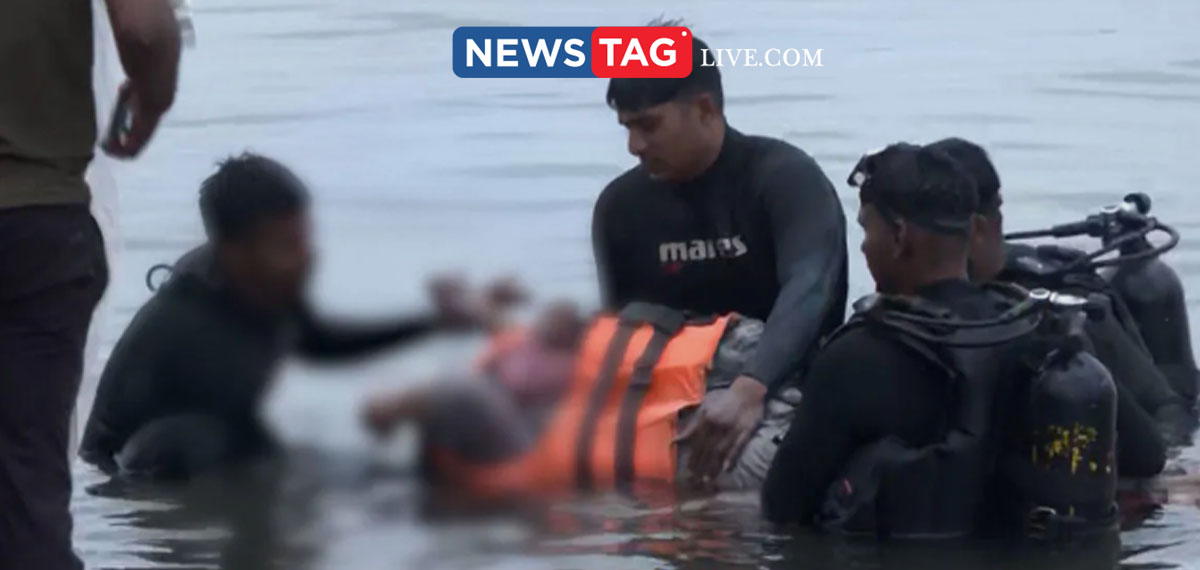 dead body of mother and son holding each other found from Narmada river