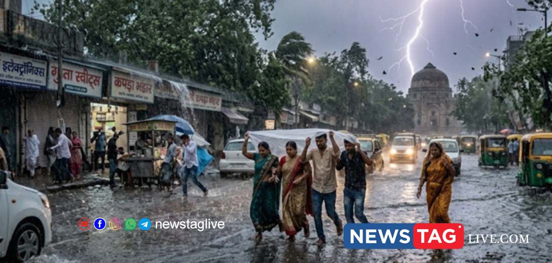 heavy rain in up