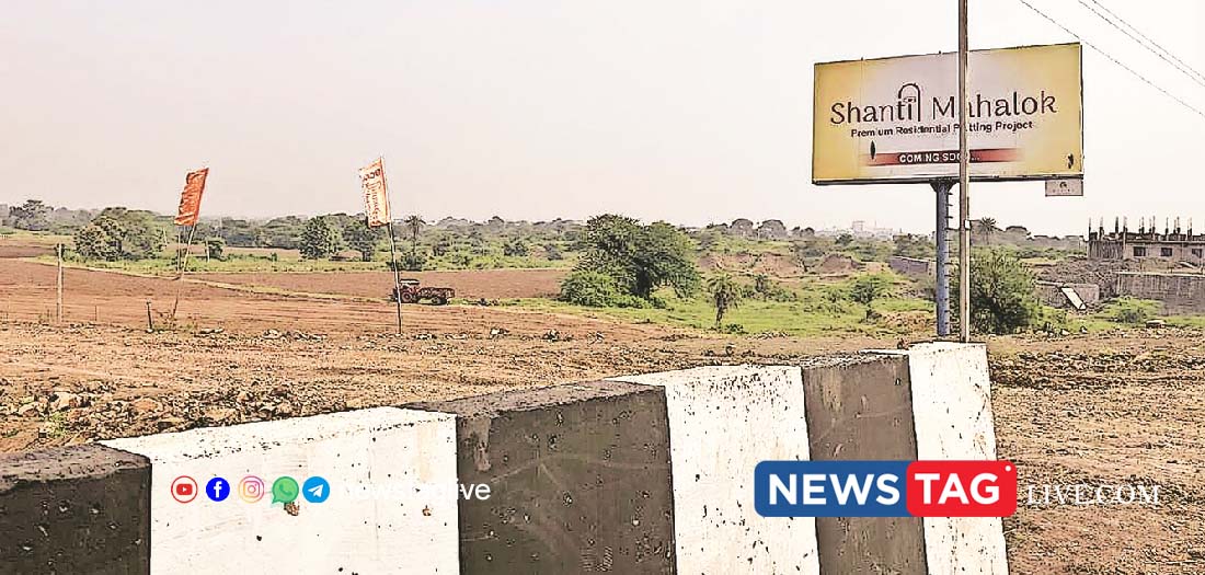 A housing project coming up on land in Ujjain’s Gangedi
