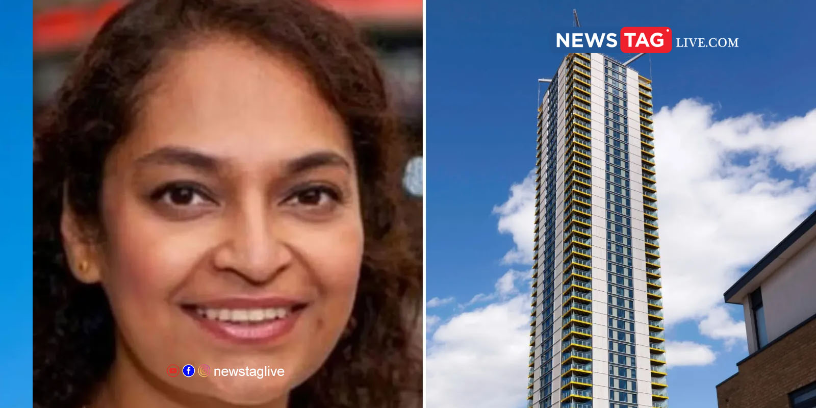 Indian origin couples and their son dies by jumping from 36th floor