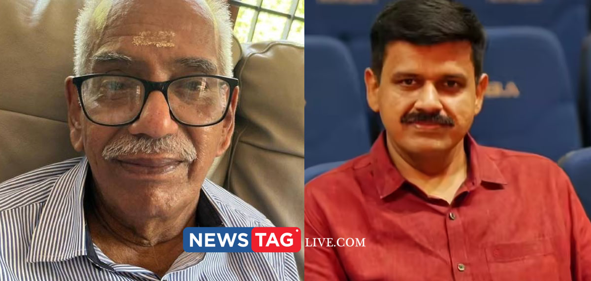 Sandeep Varier MLAs father passed away
