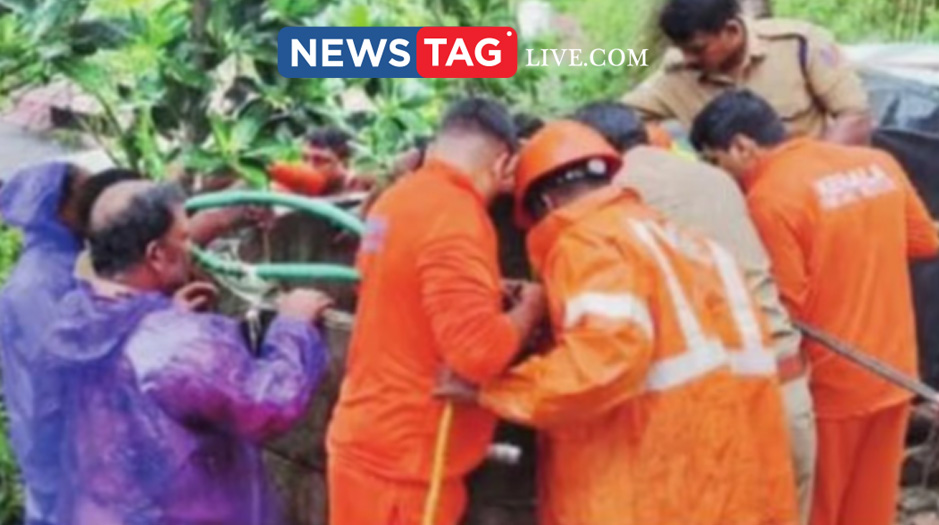 mother throws daughter into well