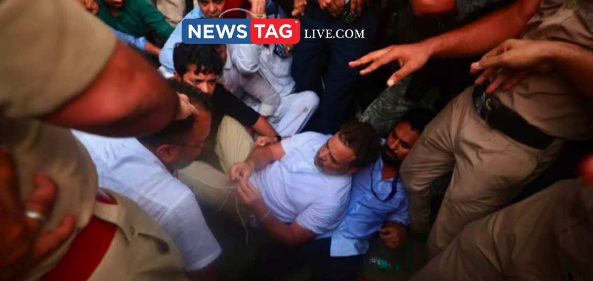 Congress leaders arrested by Delhi Police