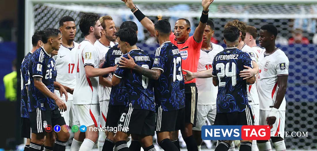 ENGLAND VS ARGENTINA REFEREEE