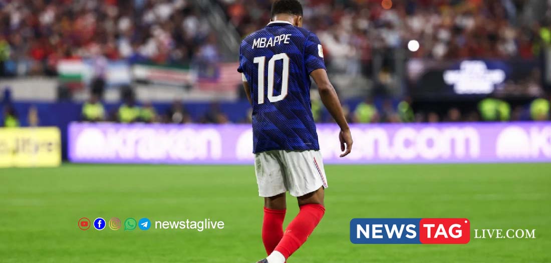 Kylian Mbappe during France vs Spain FIFA World Cup 2026 semi-final