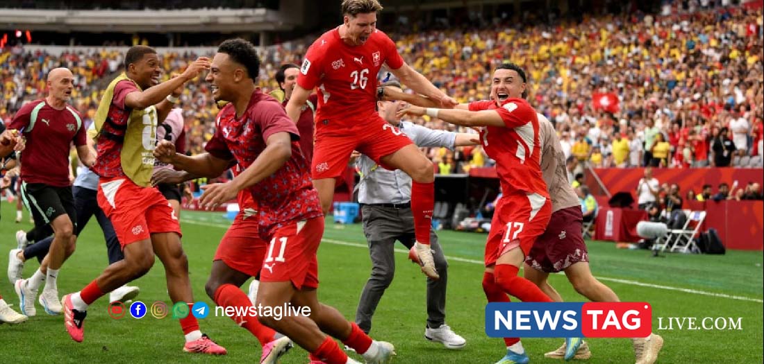 Switzerland beat Colombia