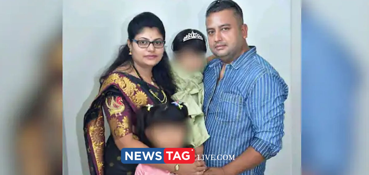 man committed suicide befor kills wife and two daughters
