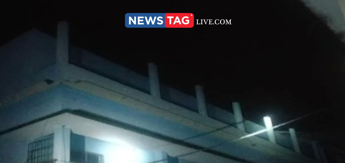 school roof blown off in heavy winds