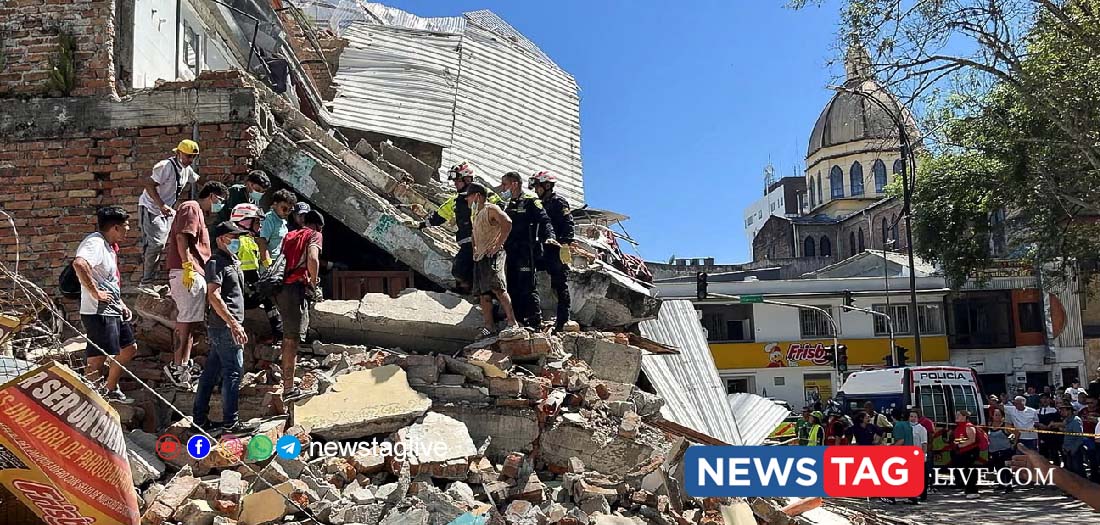 Columbia earth quake
