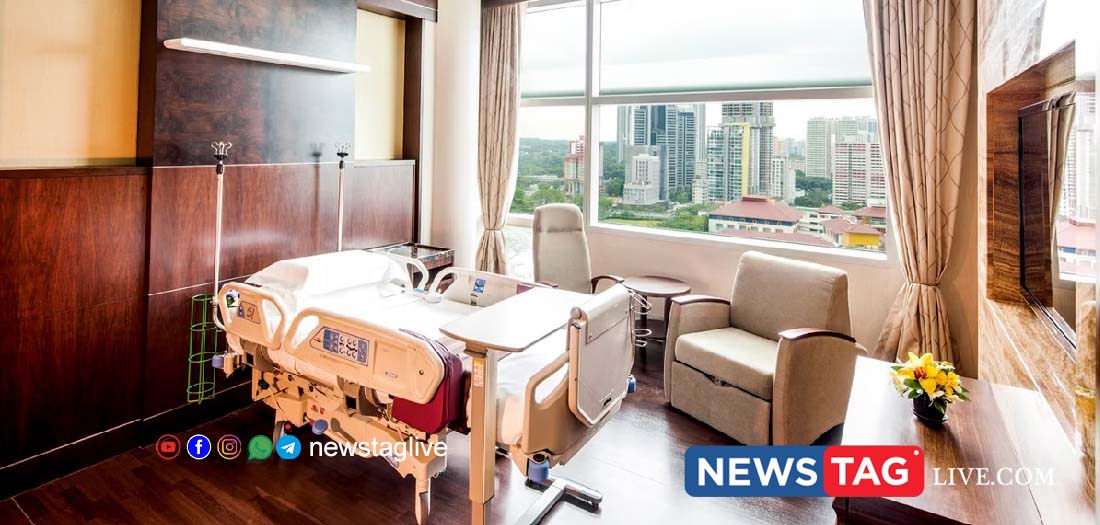 Luxury hospital room