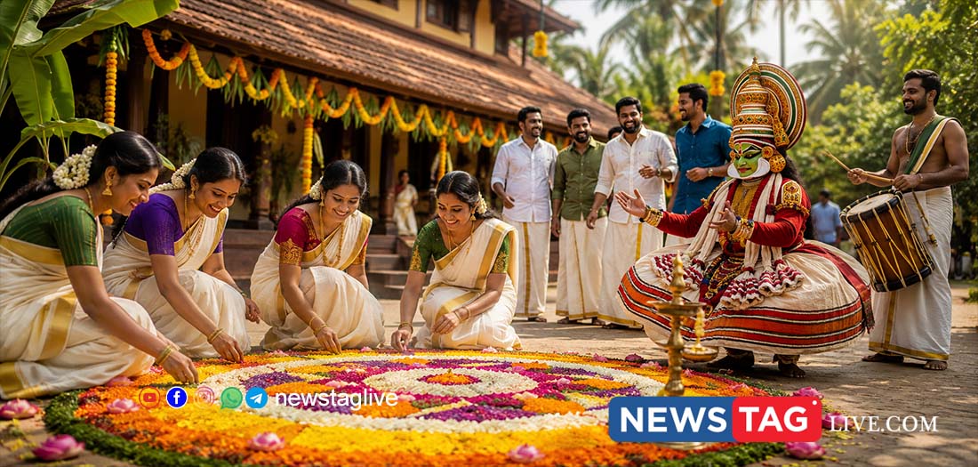 Onam celebration in Kerala today