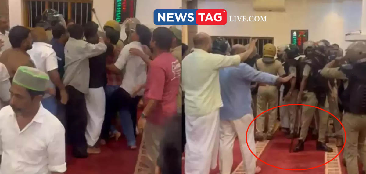 Police Enter masjid in Vadakara in Boots Incident Sparks Controversy