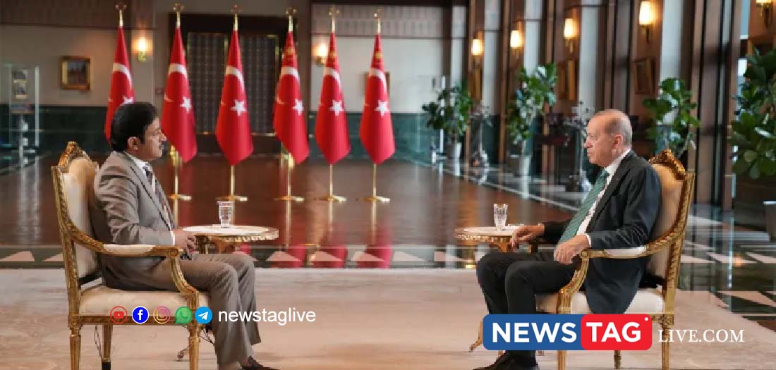 Turkiye's President Recep Tayyip Erdogan sits down with Al Jazeera's Ali Al Dafiri for an exclusive interview