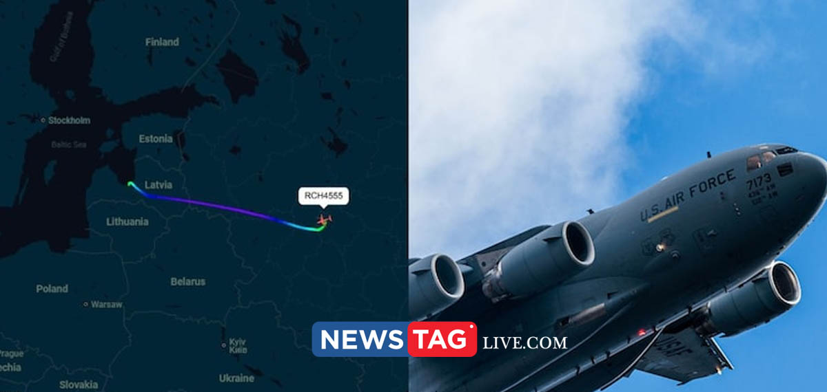 US Military Aircraft Lands In Moscow