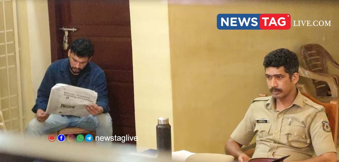 arjun ayanki in police station