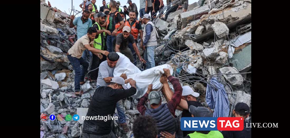 Gaza Building Collapse
