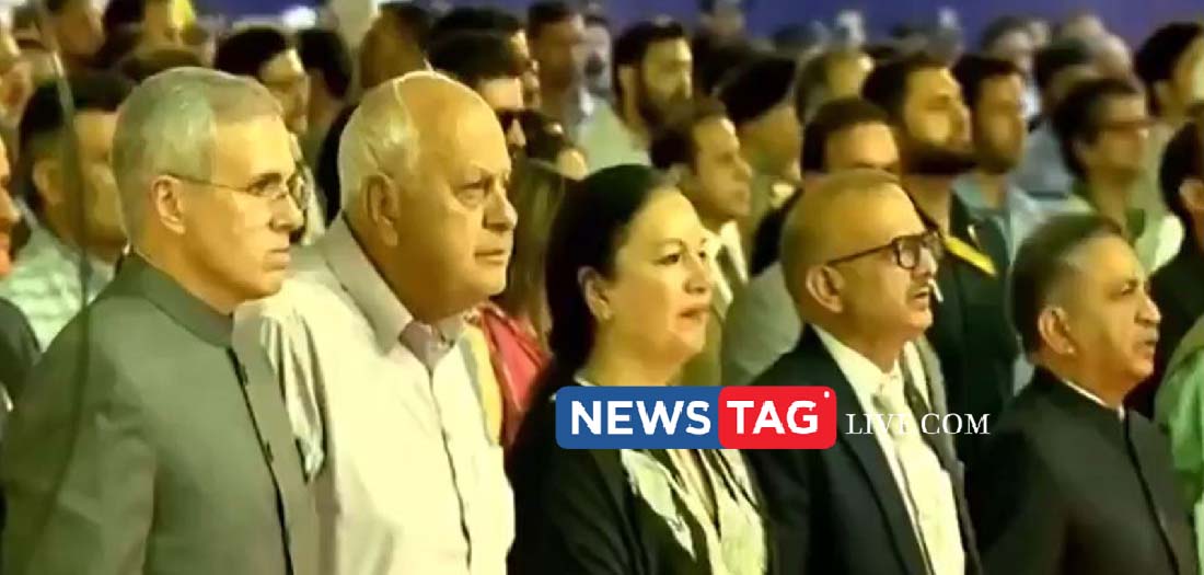 Omar Abdullah and Farooq Abdullah at Srinagar international film festival news