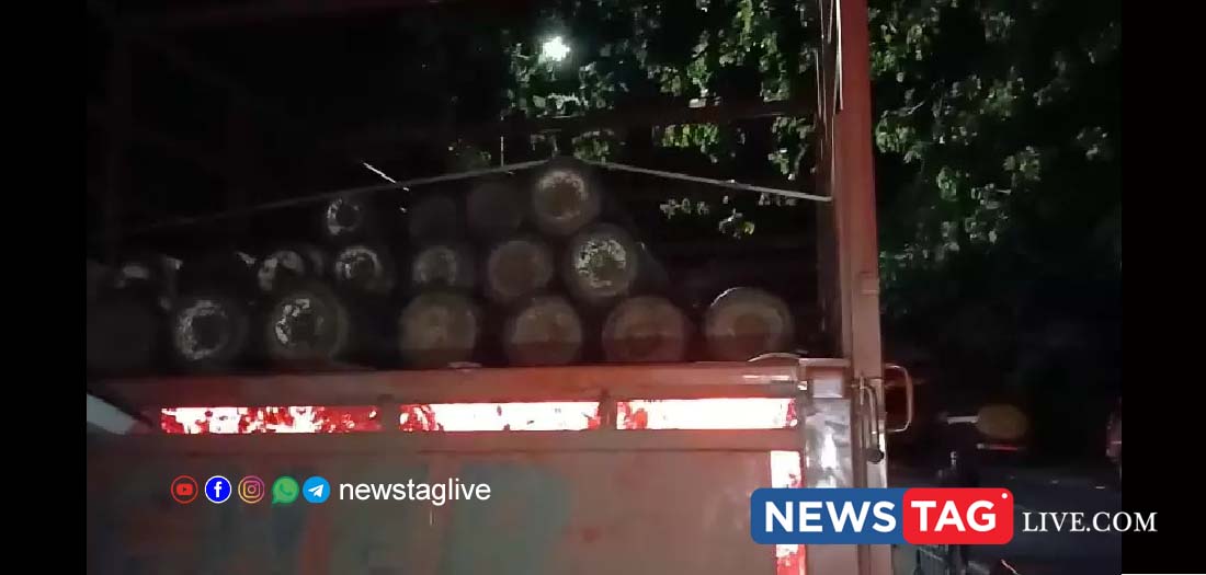 Kannur Pappinissery Accident Oxygen Cylinder Falls From Lorry KSEB Staff Death