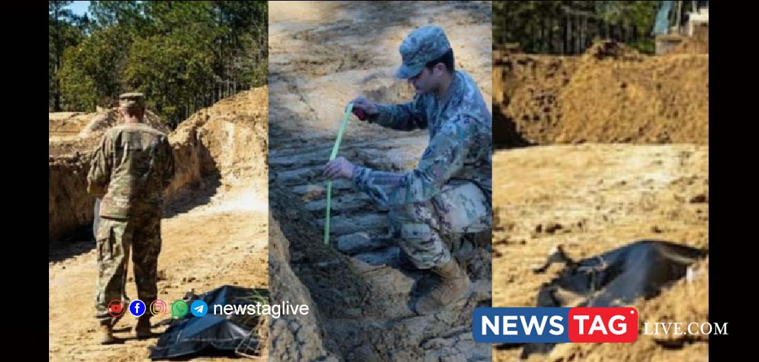 US Army Mass Burial Training Iran Tension