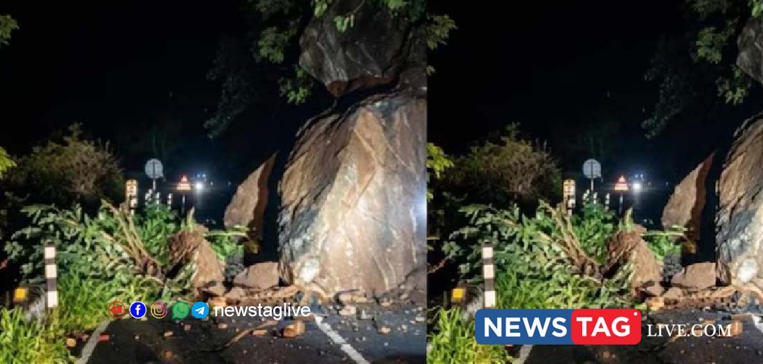 Valparai Landslide Pollachi Valparai Road Blocked Kerala Rain Yellow Alert